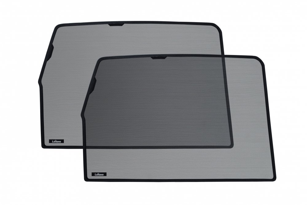 3 Sedan 4 (2003 - 2009) BK Sonnenschutz für die vorderen Fenster der neusten Generation passgenau in polymerbeschichteten Spezialgewebe.Helle Ausführung für vorne mit 25% Lichtdurchlässikeit. Sekundenschneller Ein-und Ausbau von Laitovo