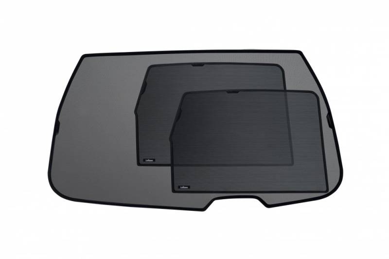 -Benz GL-klasse 2 Crossover 5 (2012 - 2015) X166 Sonnenschutz für die hinteren Fenster mit Heckscheibe der neusten Generation passgenau in polymerbeschichteten Spezialgewebe. Dunkle Ausführung für hinten mit 15% Lichtdurchlassigkeit. Sekundenschneller Ein-und Ausbau von Laitovo