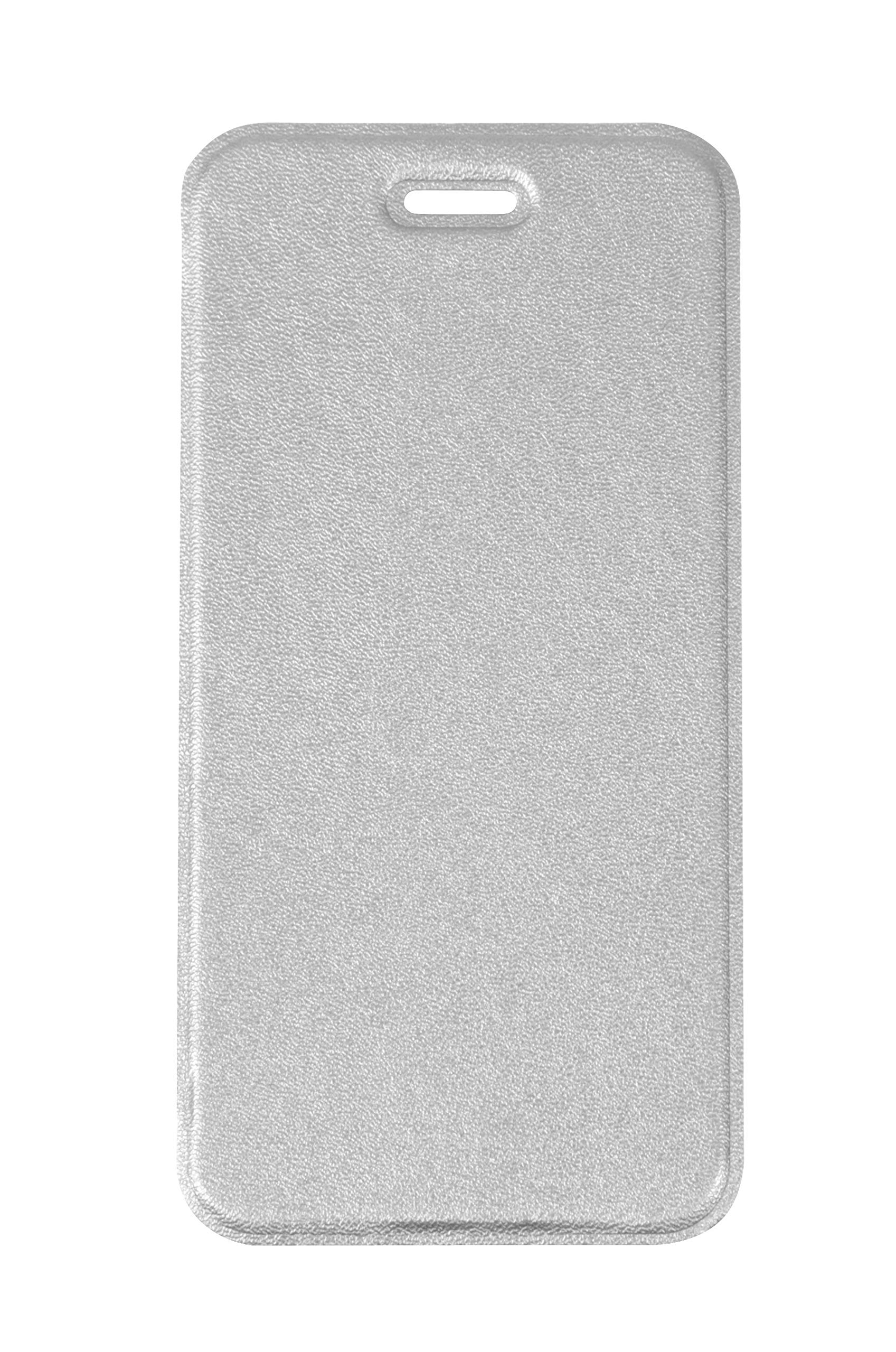 Clear Back, Cover Trasparente Con Sportello Protettivo - Apple iPhone 6 / 6s - Argento von Lampa
