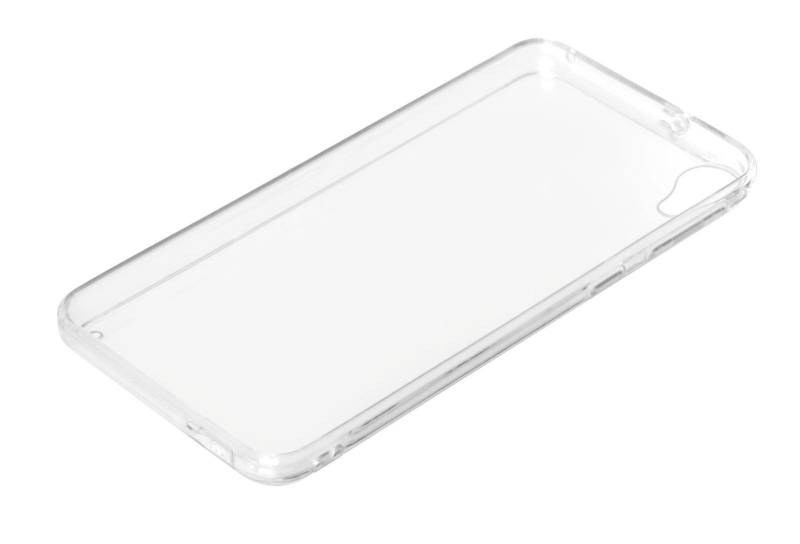 Clear Cover, Cover Trasparente Rigida Con Cornice In Gomma - HTC Desire 820 von Lampa
