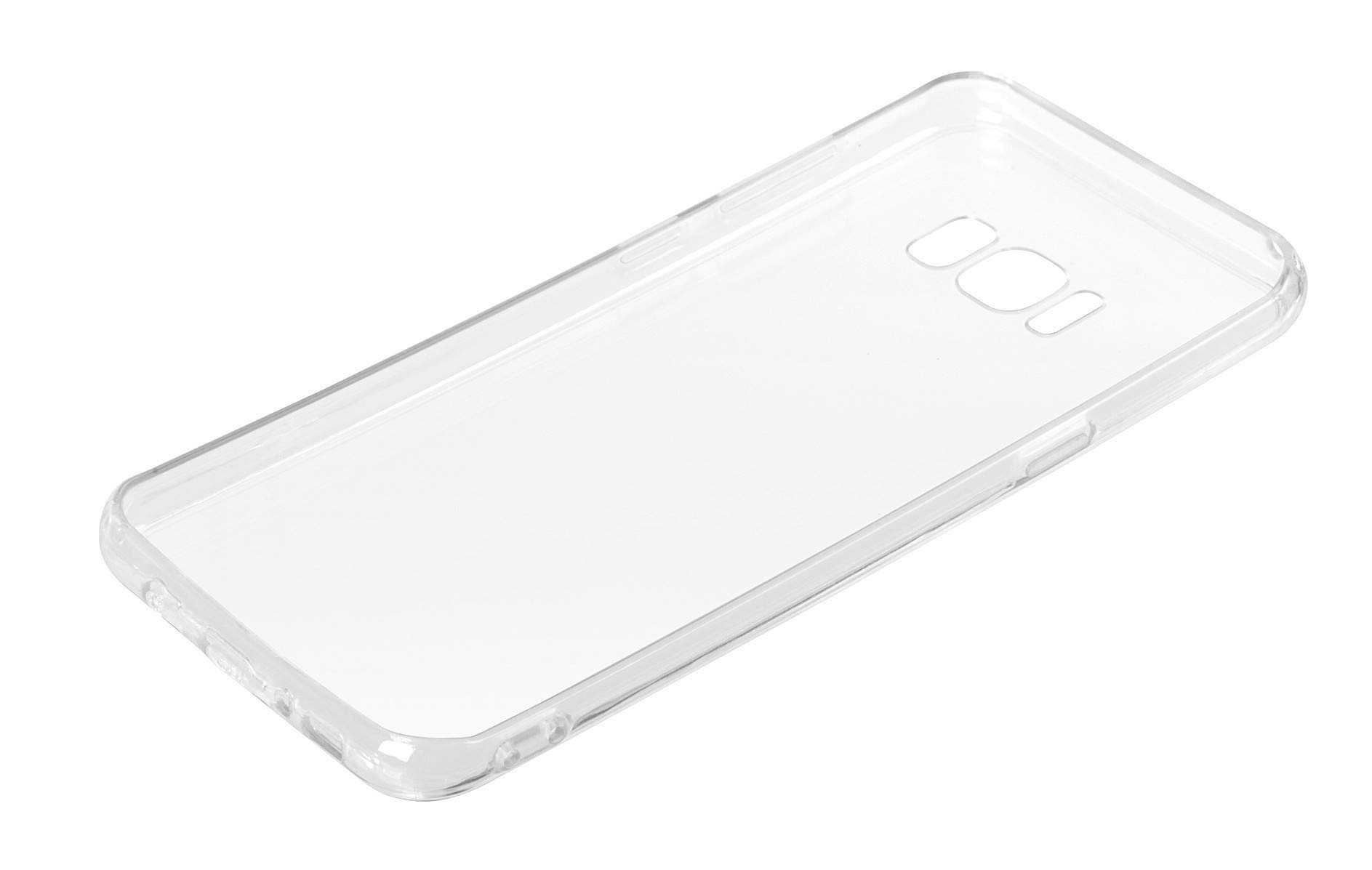 Clear Cover, Cover Trasparente Rigida Con Cornice In Gomma - Samsung Galaxy S8+ von Lampa