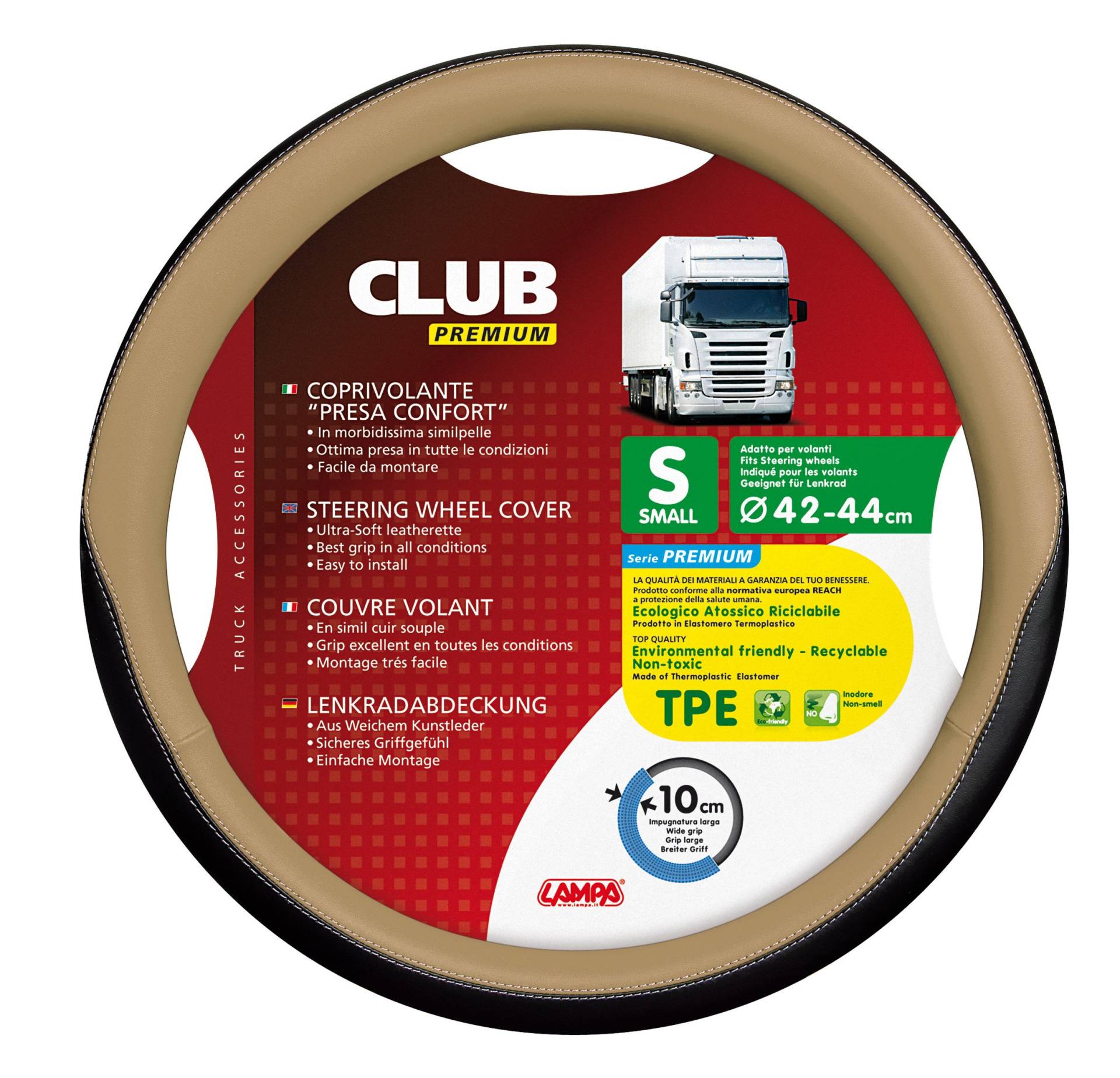 LAMPA 98913. Lenkradbezug Club Premium S LAMPA 98913. Lenkradbezug Club Premium S von Lampa