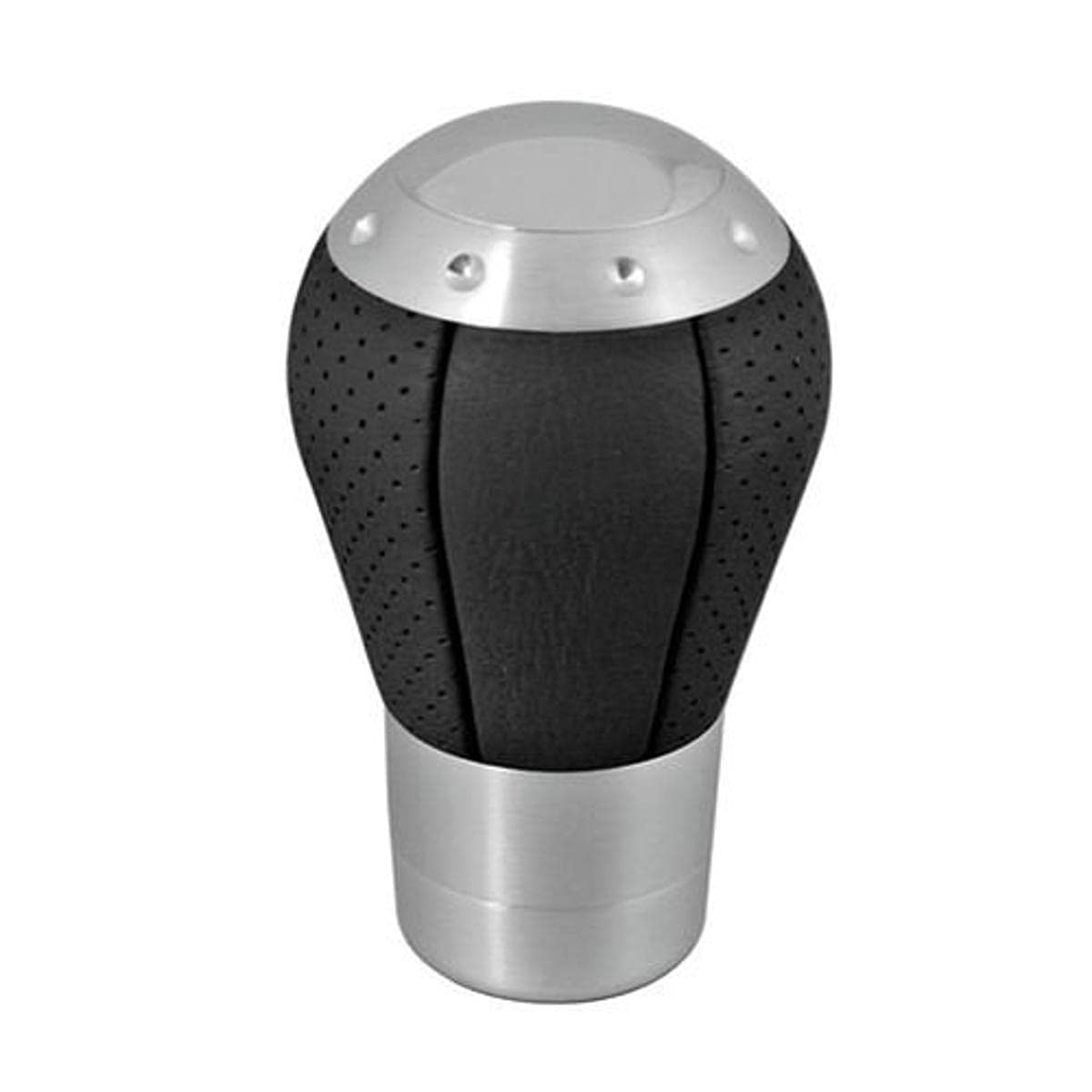 Lampa 00056 Schaltknauf Kika schwarzes Leder mit Aluminium Lampa 00056 Schaltknauf Kika schwarzes Leder mit Aluminium von Lampa