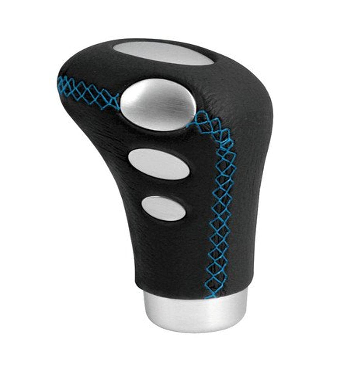 Lampa 00080 Schaltknauf Cobra schwarzes Leder blaue Nähte Lampa 00080 Schaltknauf Cobra schwarzes Leder blaue Nähte von Lampa