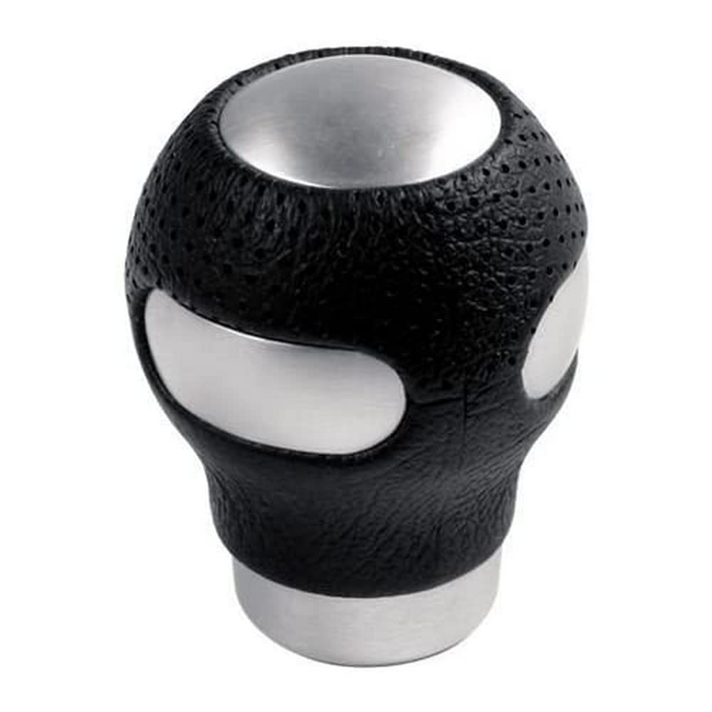 Lampa 00225 Schaltknauf Beta schwarzes Leder mit Aluminium Lampa 00225 Schaltknauf Beta schwarzes Leder mit Aluminium von Lampa