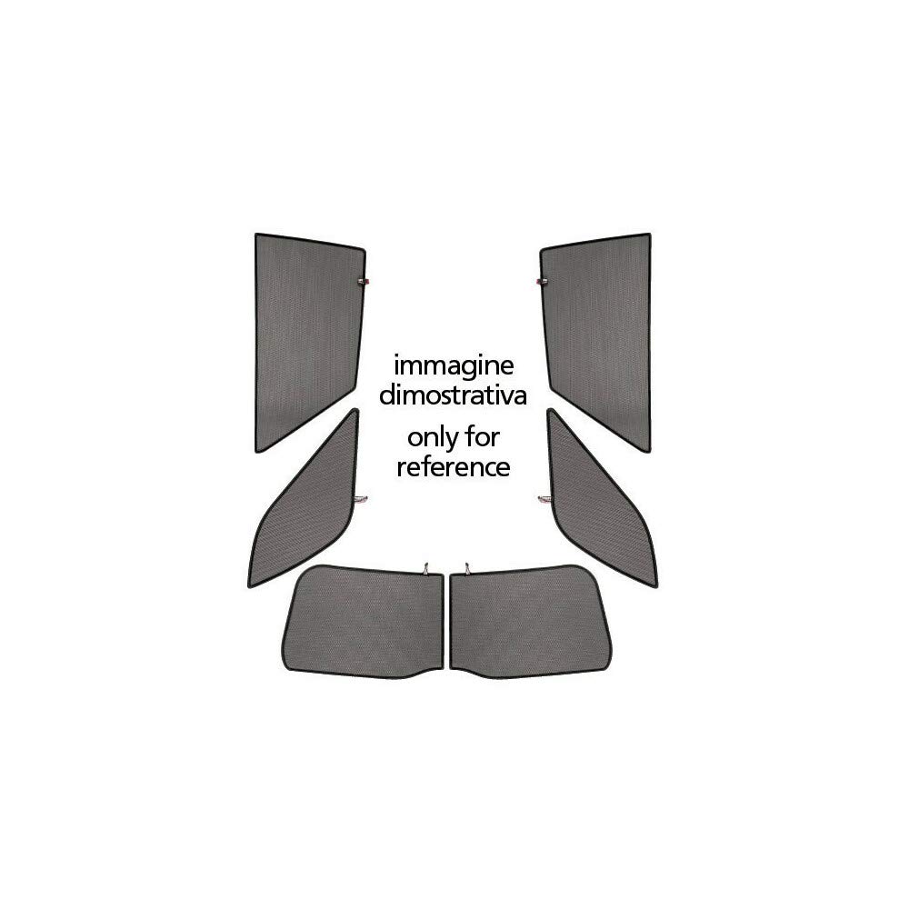 Lampa 18031 Blickschutz-Gardinen-Set – 4 Stück – kompatibel mit Opel Mokka (11/12>03/16) – Opel Mokka X (04/16>12/19) von Lampa