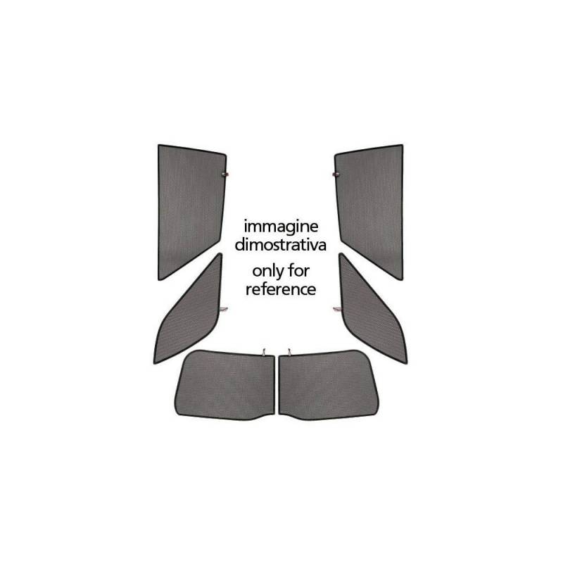 Lampa 18031 Blickschutz-Gardinen-Set – 4 Stück – kompatibel mit Opel Mokka (11/12>03/16) – Opel Mokka X (04/16>12/19) von Lampa