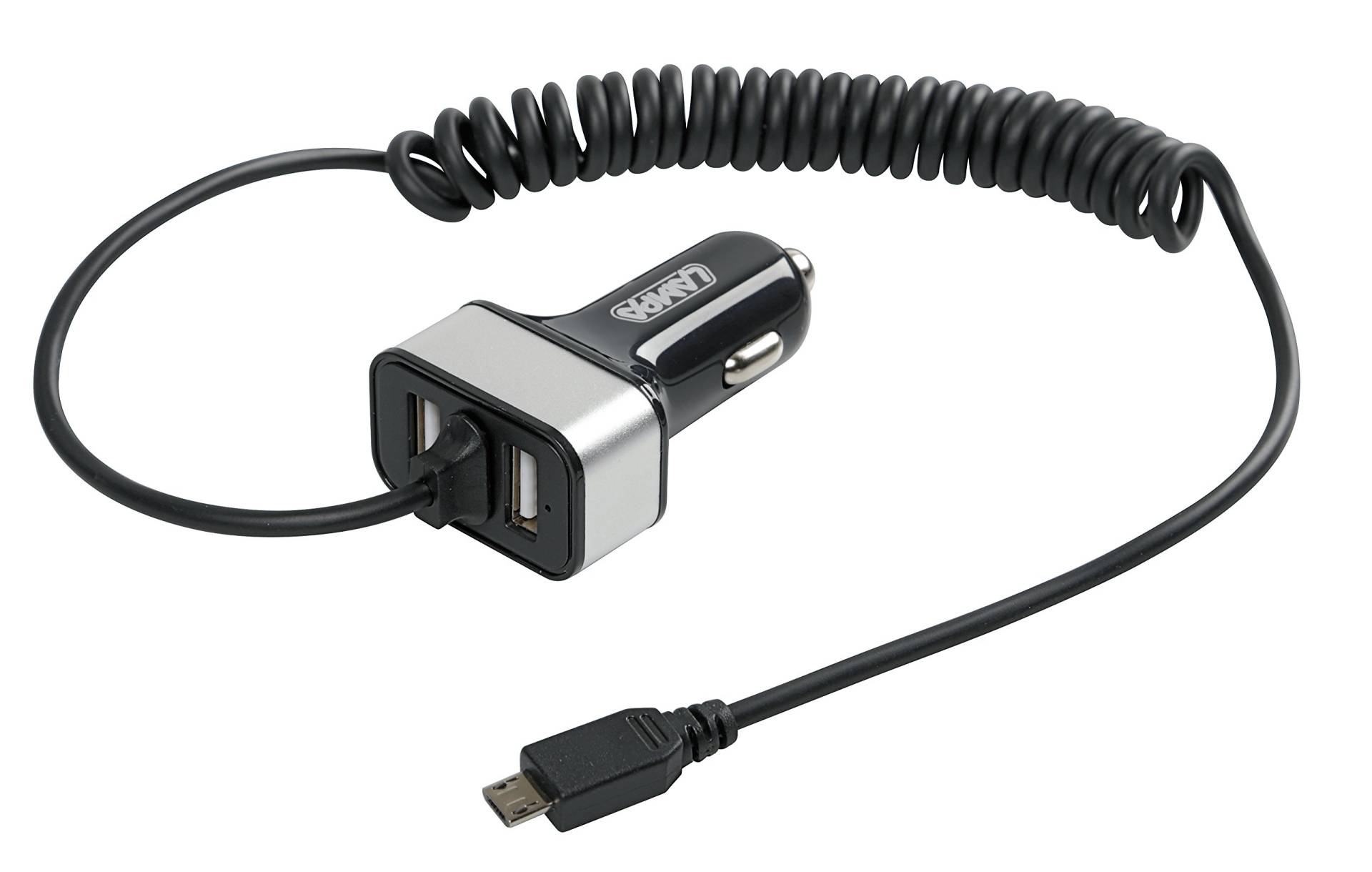 Lampa 38874-Doppel-Steckdose USB Micro Kabel USB zu Schnellladen Universal 12% 2 F24 V 5800 mAh von Lampa