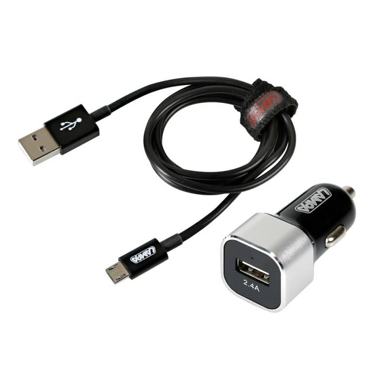Lampa 38941 2-in-1 Universal-Kit mit Schnellsteckdose und Micro-USB-Ladekabel von Lampa