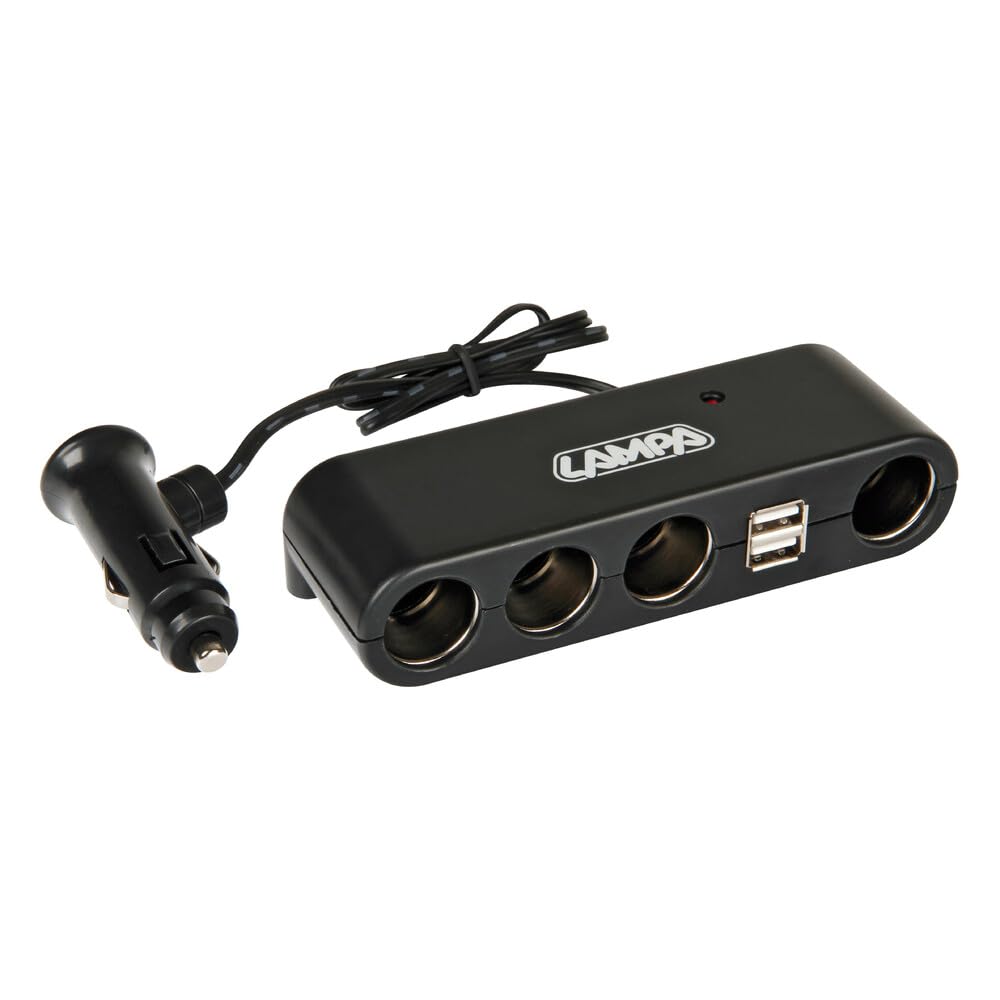 Lampa 39024 Stecker multi-socket, 12/24 V, 4 + 2 Lampa 39024 Stecker multi-socket, 12/24 V, 4 + 2 von Lampa