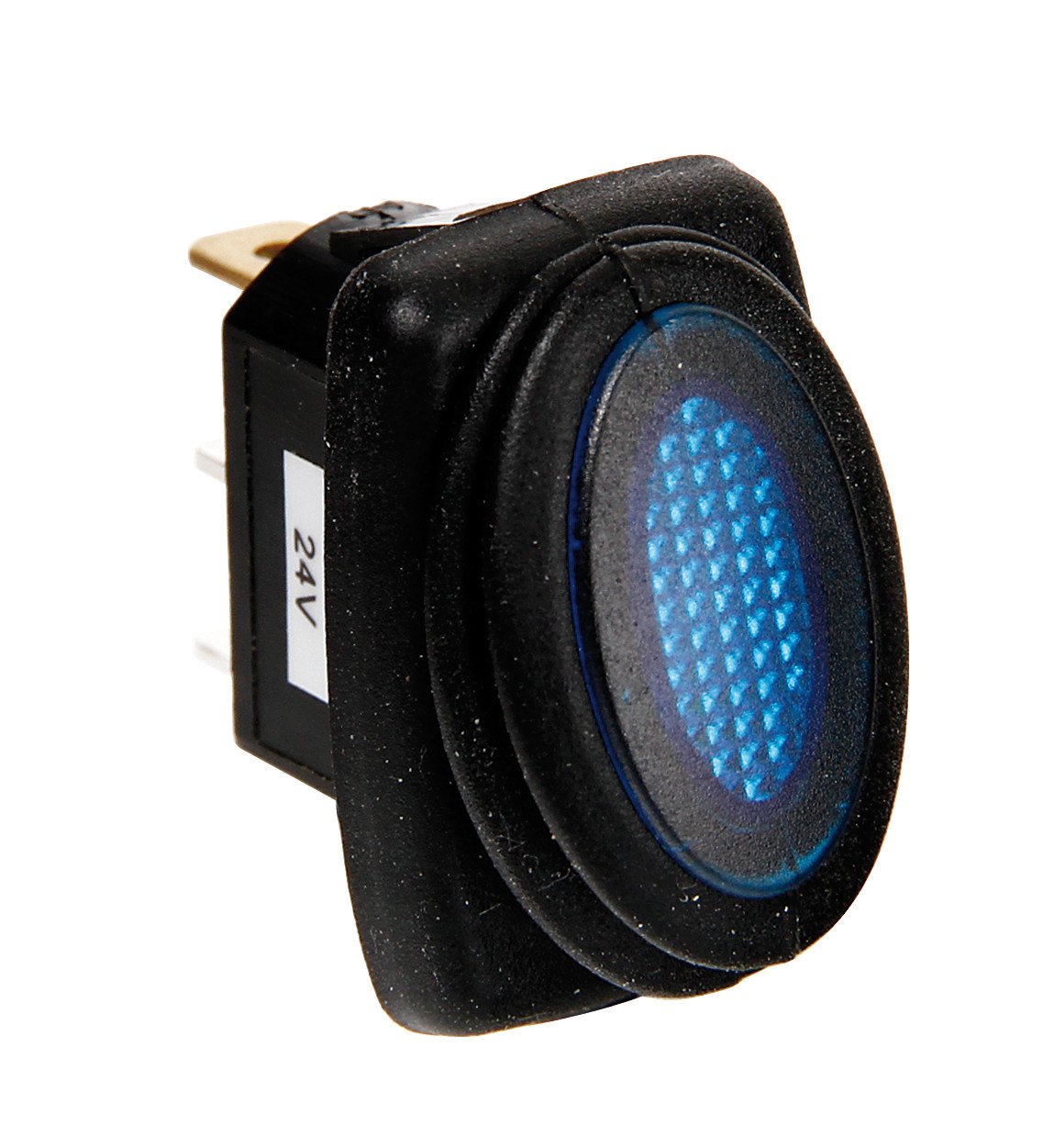 LAMPA 45534 Micro Schalter mit LED, Blau LAMPA 45534 Micro Schalter mit LED, Blau von Lampa