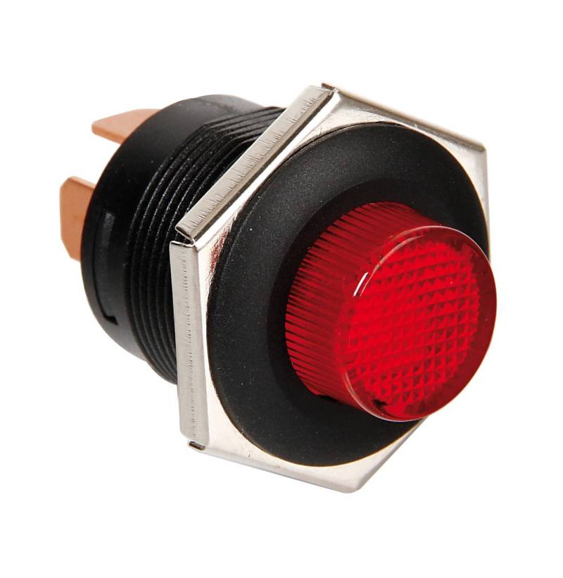 Lampa 45538 Schalter Taste mit LED, Rot von Lampa