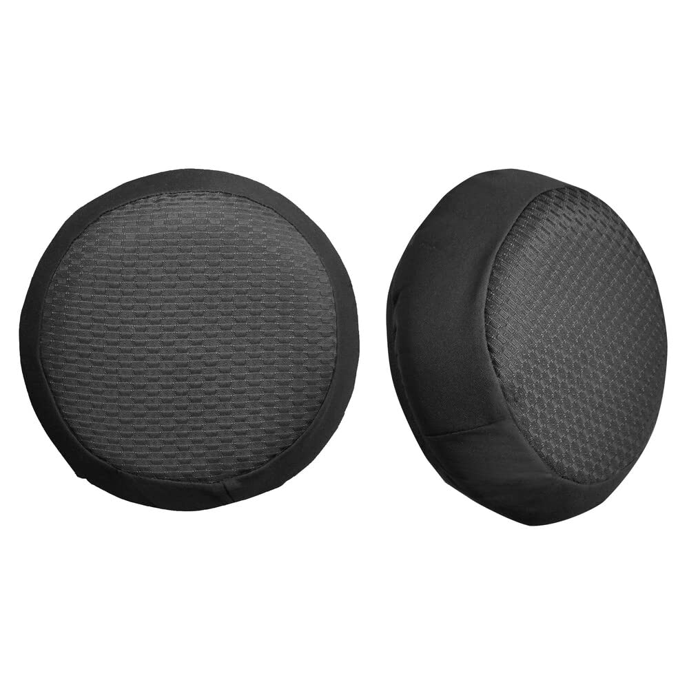 Lampa 55027 Duka Round-Fit X2, spezielle Kopfstützenbezüge - Schwarz von Lampa