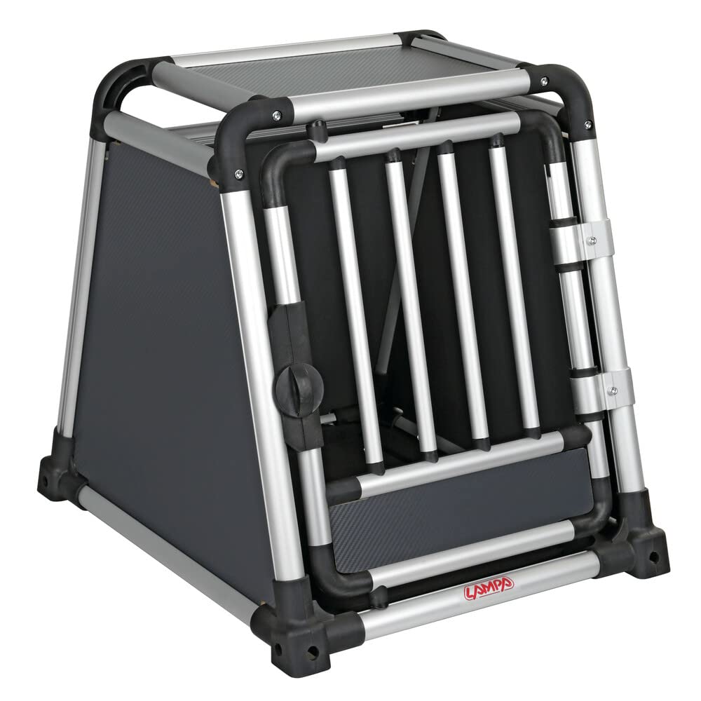 Lampa 60501 Premium, Transportbox aus Aluminiumlegierung, speziell für den Transport von Tieren im Auto - Typ 1-50 x 60 x H 55 cm Lampa 60501 Premium, Transportbox aus Aluminiumlegierung, speziell für den Transport von Tieren im Auto - Typ 1-50 x 60 x H 55 cm von Lampa