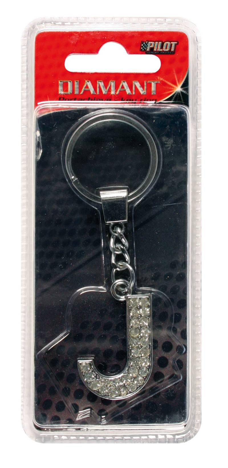 LAMPA 65060. Schlüsselkette Diamant J von Lampa