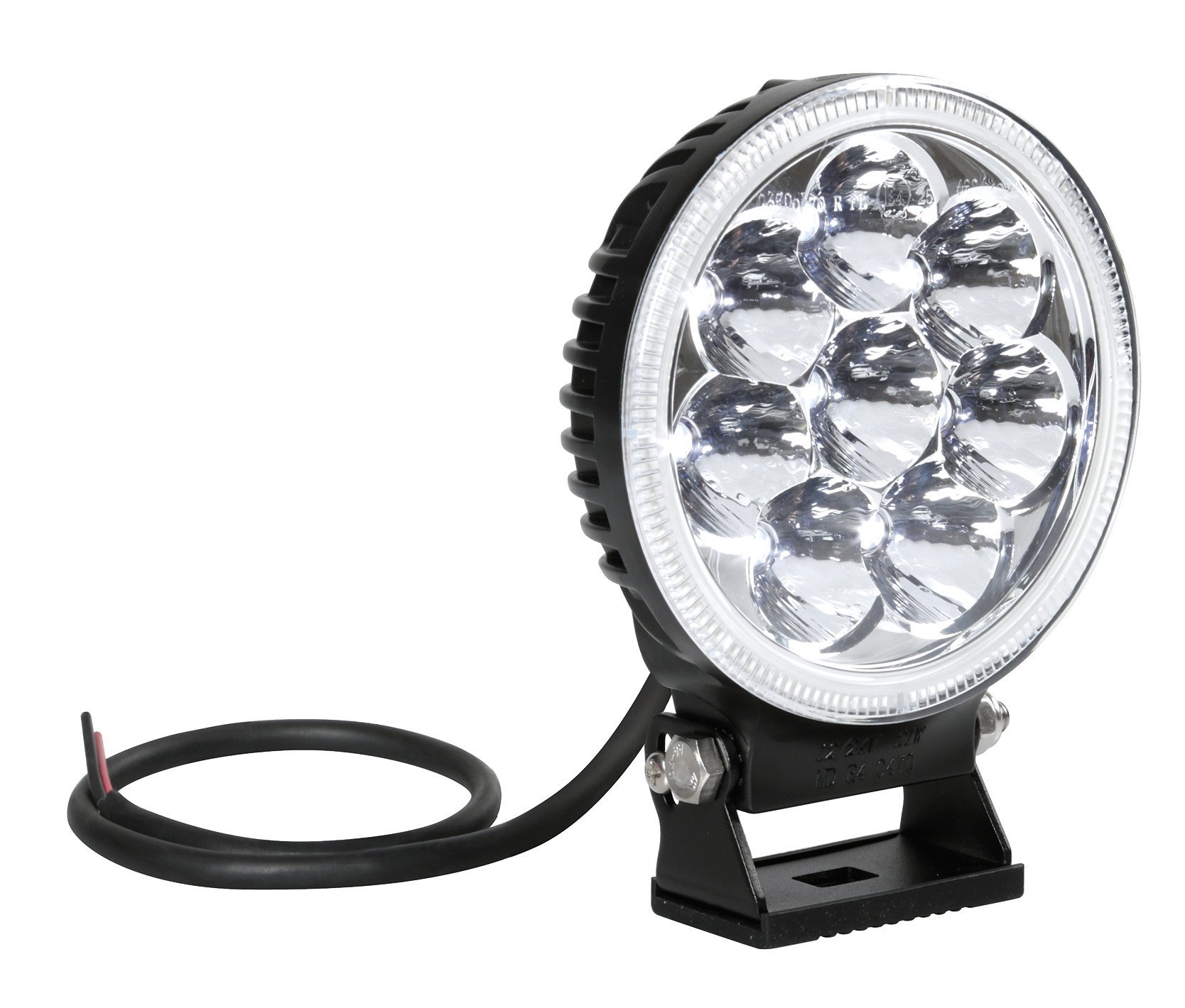 Lampa 72323 Quecksilber zusätzliche Scheinwerfer 8 LED, 12/24 V – 127 mm von Lampa