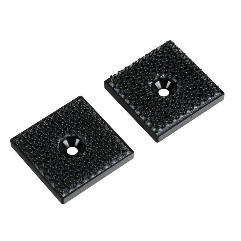 Lampa 74653 Clips Duotec selbstkoppelndes Mittelloch, Set 2 Stück - 30 x 30 mm von Lampa