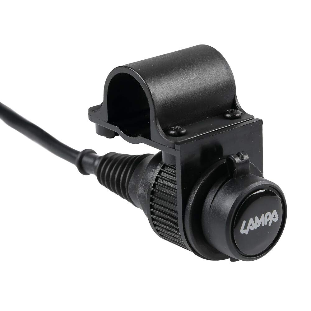 Lampa 90535 Standard-Steckdose für Lenkerbefestigung - 12 V - 12 A max. Lampa 90535 Standard-Steckdose für Lenkerbefestigung - 12 V - 12 A max. von Lampa