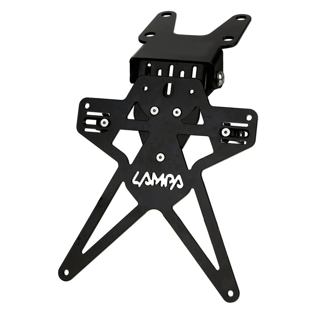 Lampa 91641 Aero-X Evo 1 Motorrad-Kennzeichenhalter für italienische Kennzeichen mit verstellbarer Höhe und Neigung Lampa 91641 Aero-X Evo 1 Motorrad-Kennzeichenhalter für italienische Kennzeichen mit verstellbarer Höhe und Neigung von Lampa