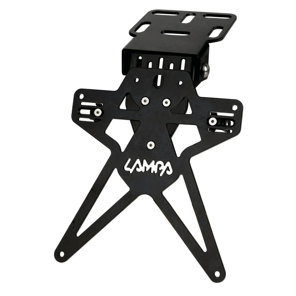 Lampa 91643 Aero-X Evo 3 Motorrad-Kennzeichenhalter für italienische Kennzeichen mit verstellbarer Höhe und Neigung Lampa 91643 Aero-X Evo 3 Motorrad-Kennzeichenhalter für italienische Kennzeichen mit verstellbarer Höhe und Neigung von Lampa