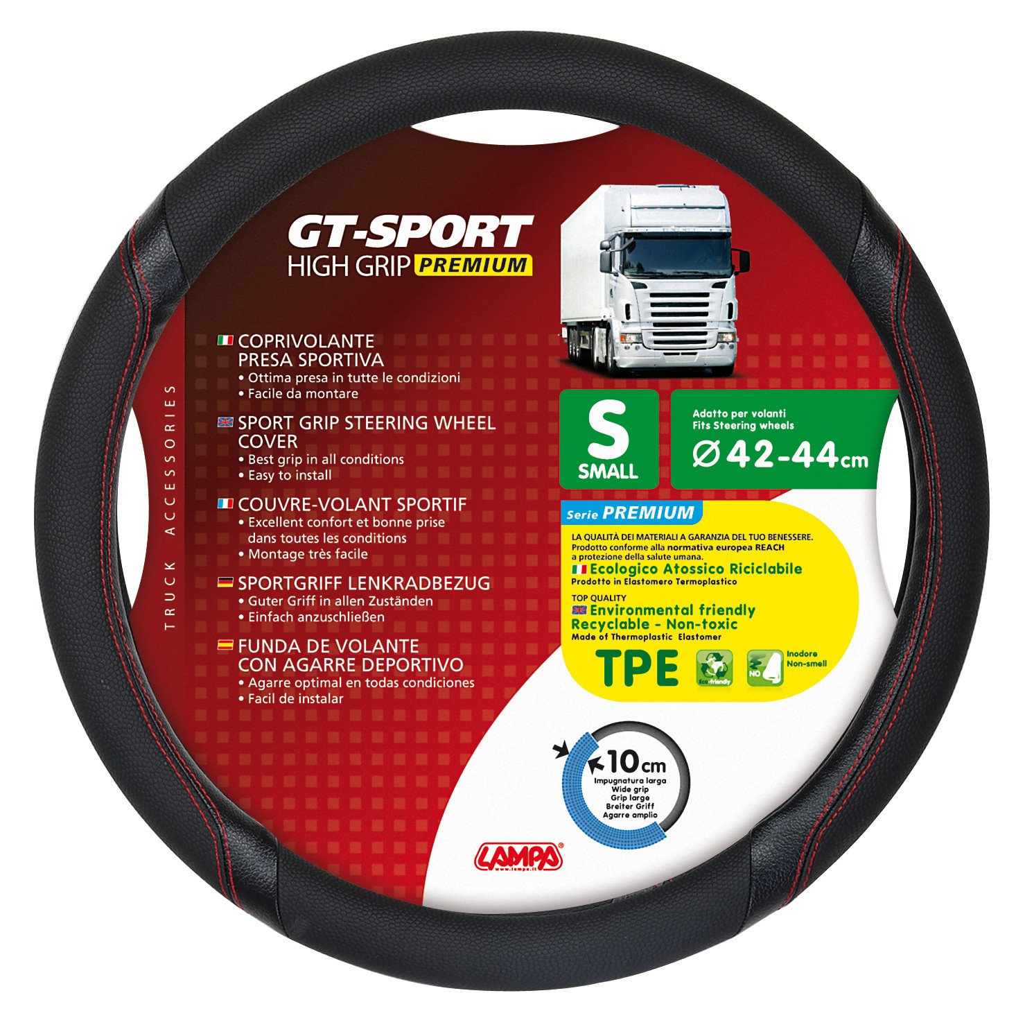 LAMPA 98015 Lenkradbezug TPE Sport 33132 S LAMPA 98015 Lenkradbezug TPE Sport 33132 S von Lampa