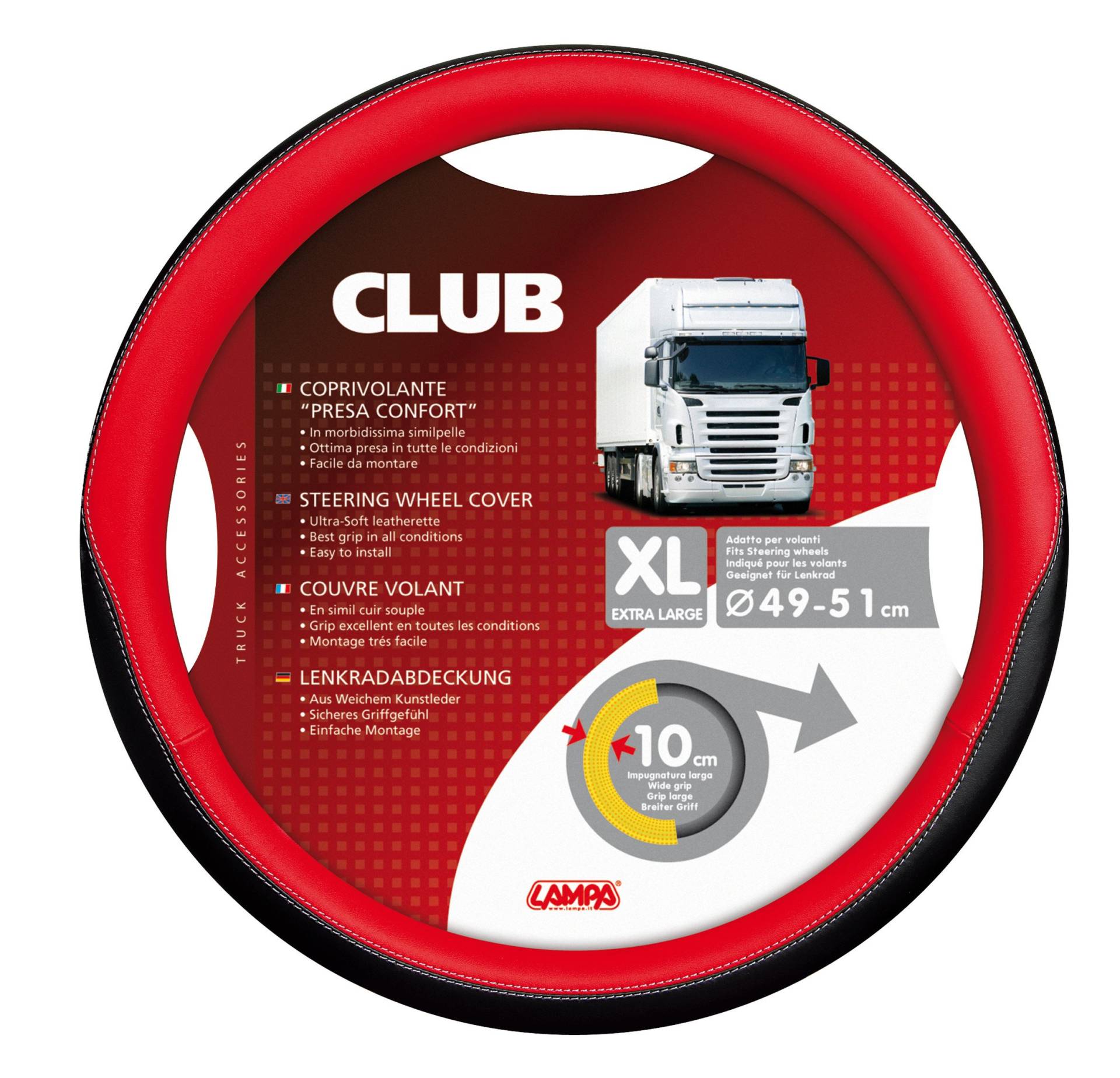 Lampa 98495 Lenkradbezug Club XL von Lampa