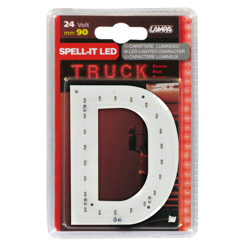 Lampa 98933 Spell-It LED, 90 mm, 24 V - Rot - D Lampa 98933 Spell-It LED, 90 mm, 24 V - Rot - D von Lampa