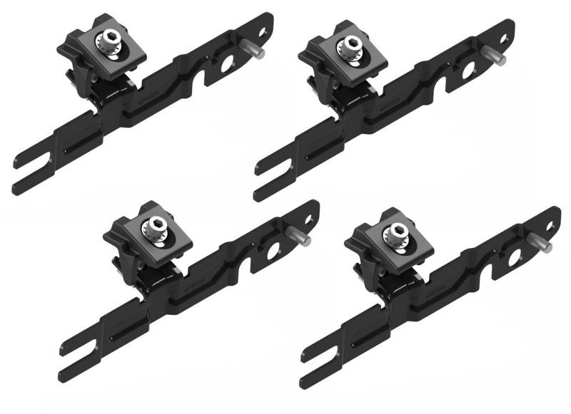 Lampa Transportrack-Befestigungsset, Schwarz, K-4 von Lampa