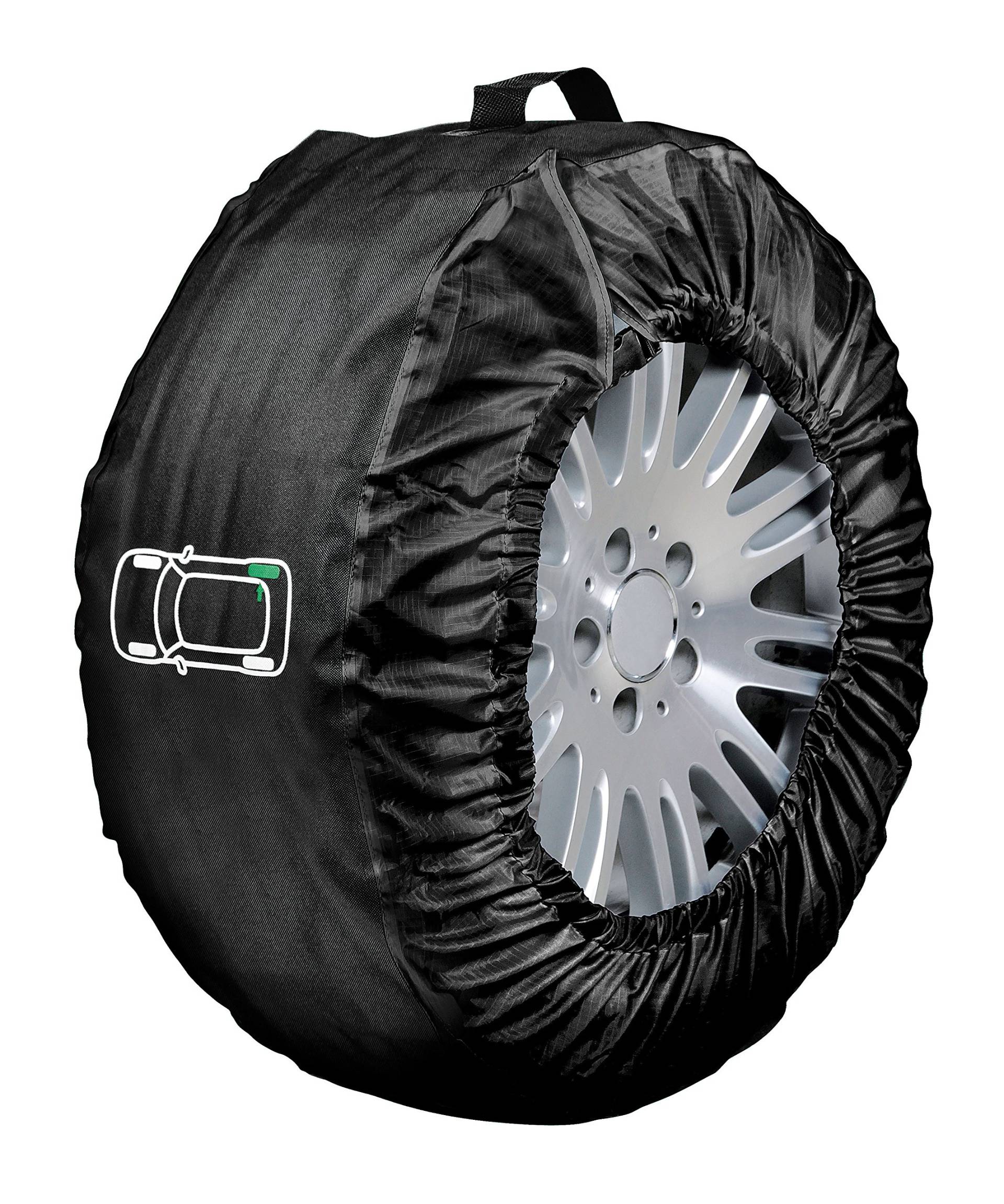 Lampa Tyre-Wrap Deluxe 15941 Reifenschutzhülle aus Cordura, 4 Stück im Set von Lampa