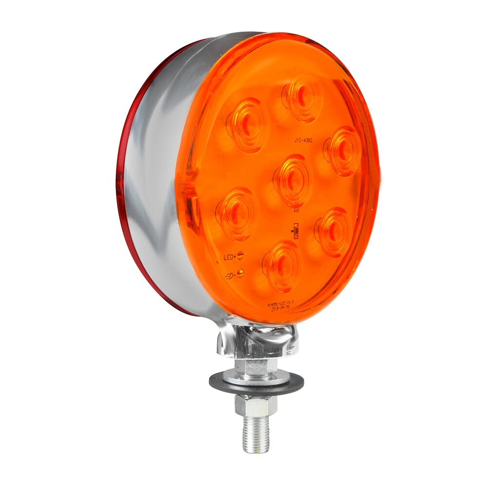 Loki-Led, Umrisslicht mit 14 LEDS, Doppelte Funktion, 12/24V - Rot/Orange von Lampa