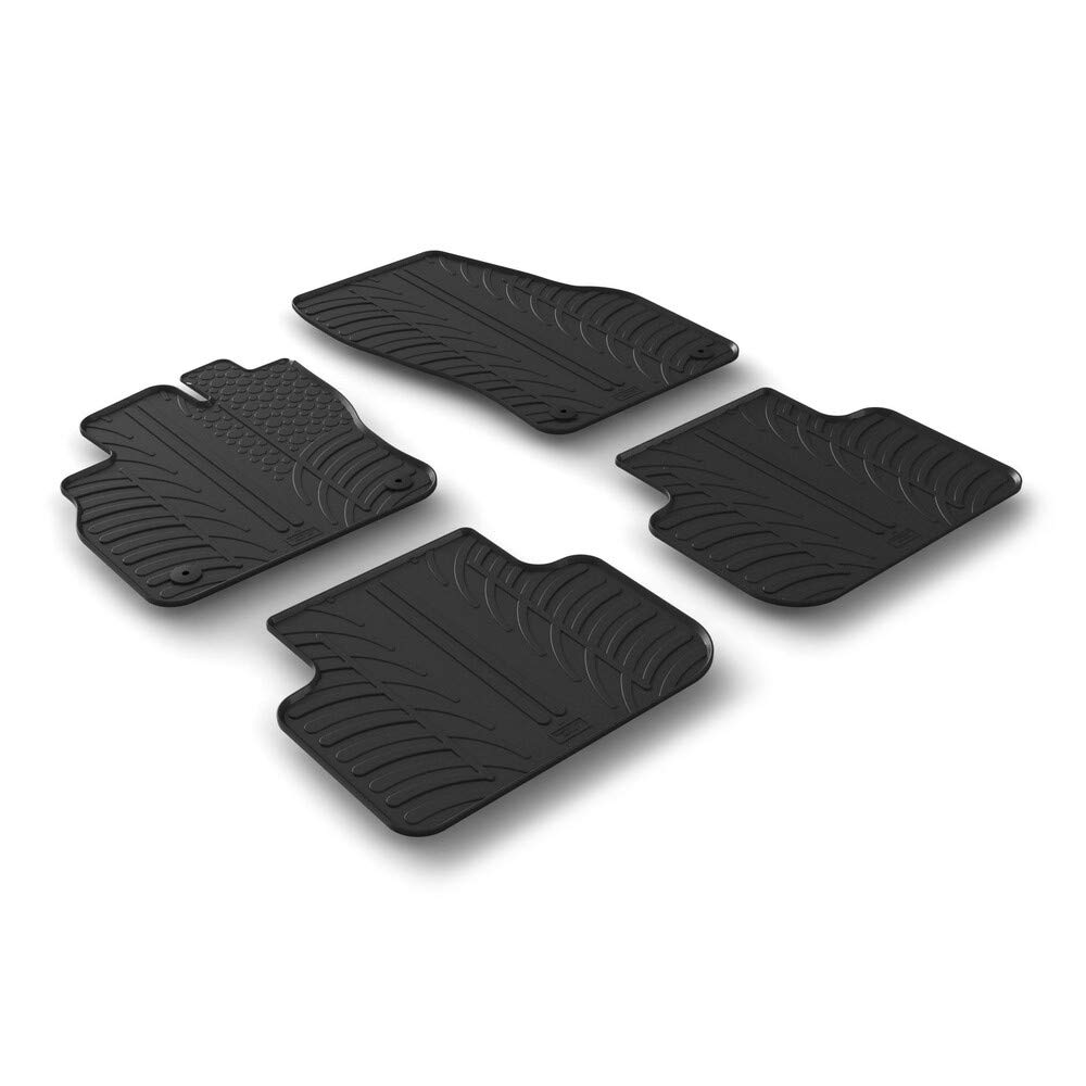 Set Fußmatten nach Maß aus Gummi - kompatibel für Audi Q3 (01/19>) - Audi Q3 Sportback (10/19>) von Lampa