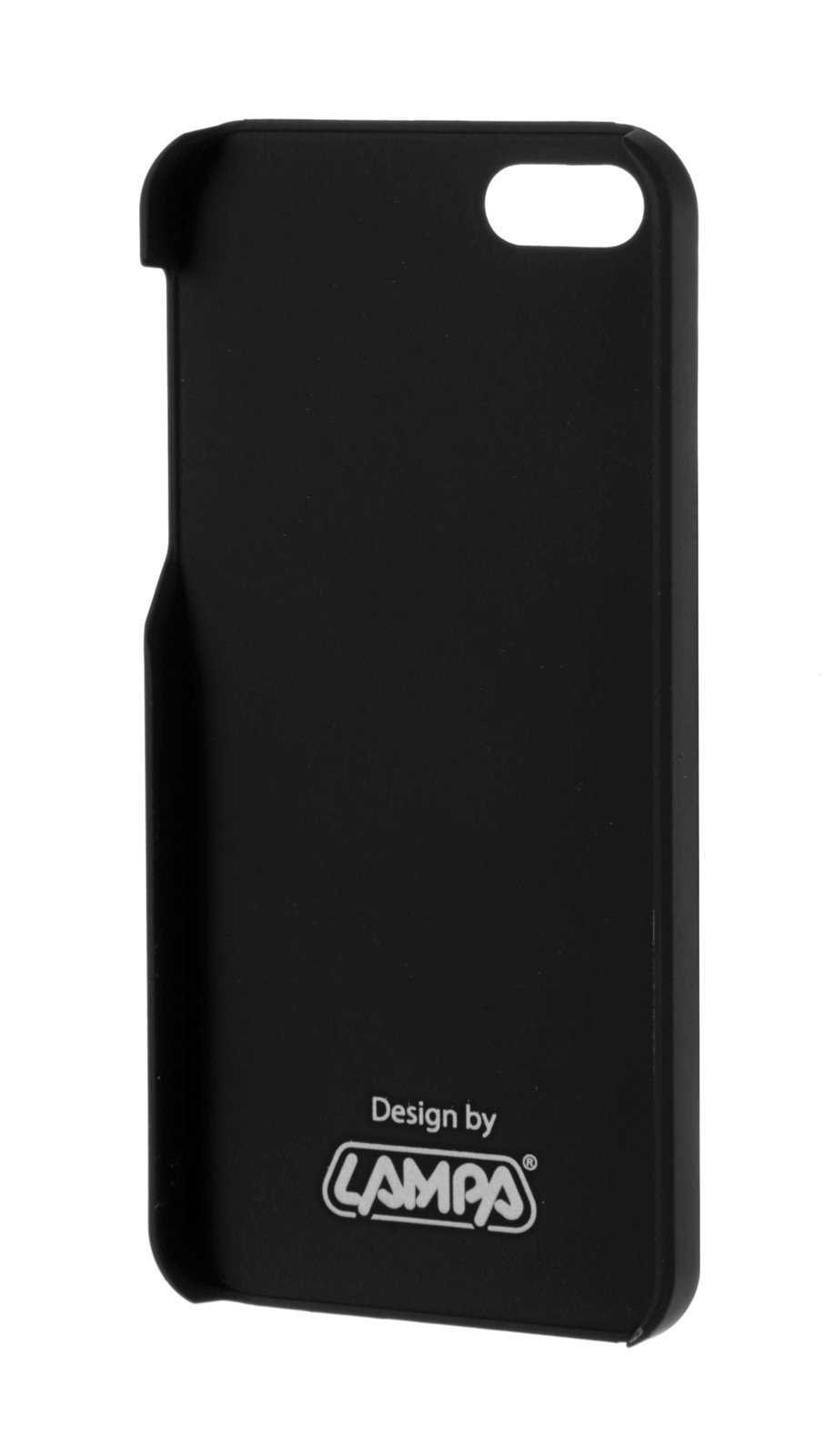 Stylish, Cover Gommata Sottile - Apple iPhone 5 / 5s / Se - Nero von Lampa