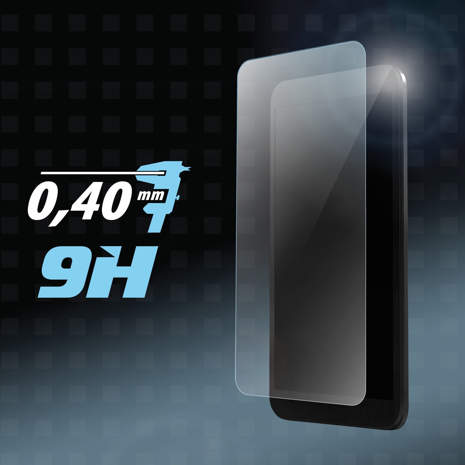 Ultra Glass, Vetro Temperato Ultra Sottile - HTC Desire 820 von Lampa