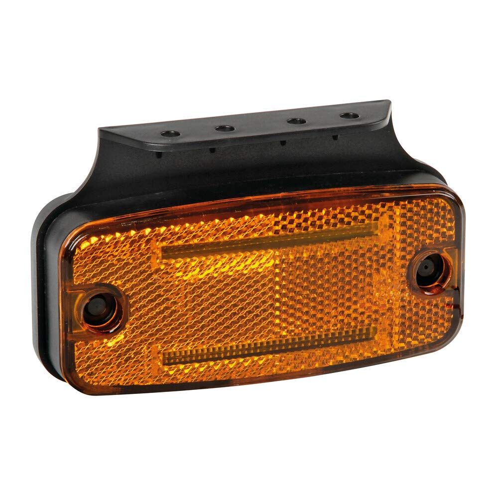 Umrissleuchte mit Rückstrahler und Bügel, 10/30V - 2 LED - Orange Umrissleuchte mit Rückstrahler und Bügel, 10/30V - 2 LED - Orange von Lampa