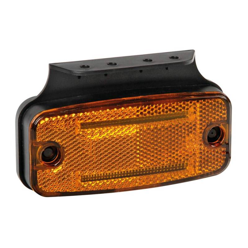 Umrissleuchte mit Rückstrahler und Bügel, 10/30V - 2 LED - Orange von Lampa