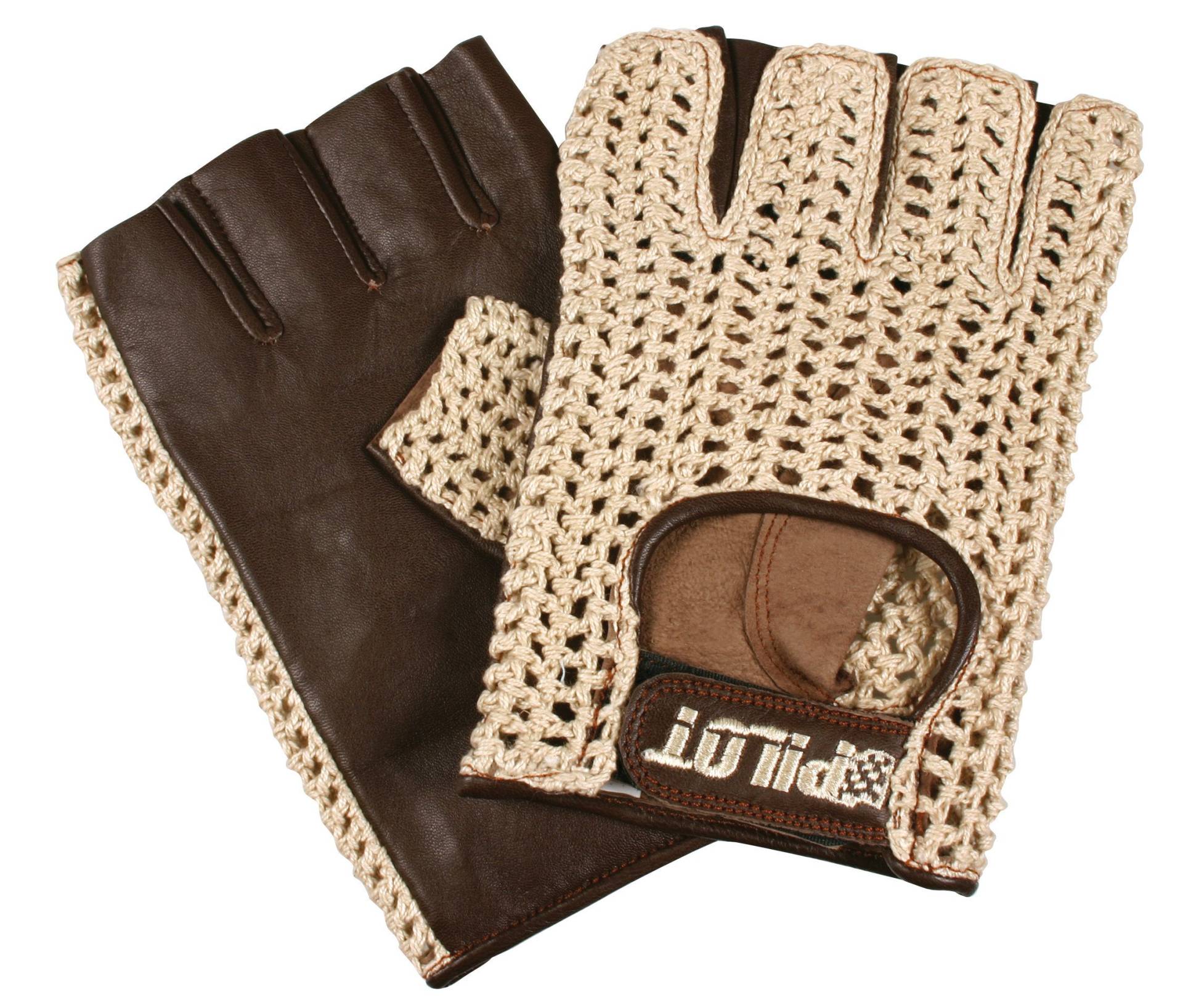 Pilot -1 71416 - Halbfinger-Führungshandschuhe, Naturleder, braun, Größe L Pilot -1 71416 - Halbfinger-Führungshandschuhe, Naturleder, braun, Größe L von Lampa