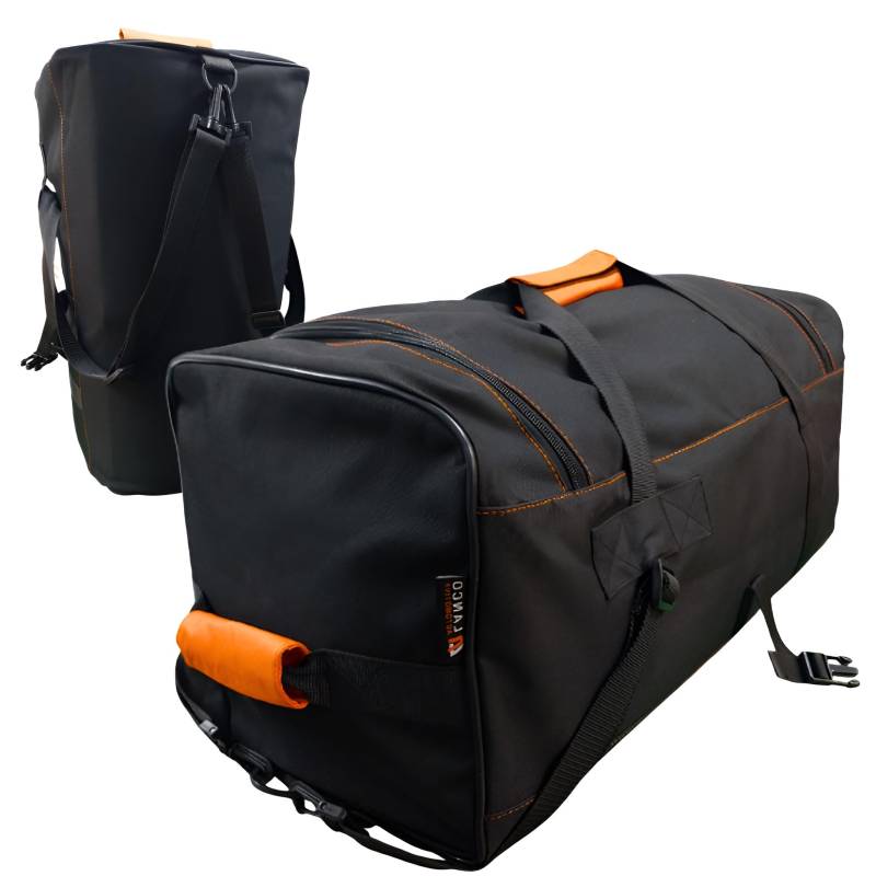 LANCO Automotive Dachbox Tasche (Extrem Robustes Material, Tragegriffe zum einfachen Be- und Entladen, Leichtgängige Reißverschlüsse, klick-Befestigung, Verwendbar als Rucksack & Reisetasche) von Lanco Automotive