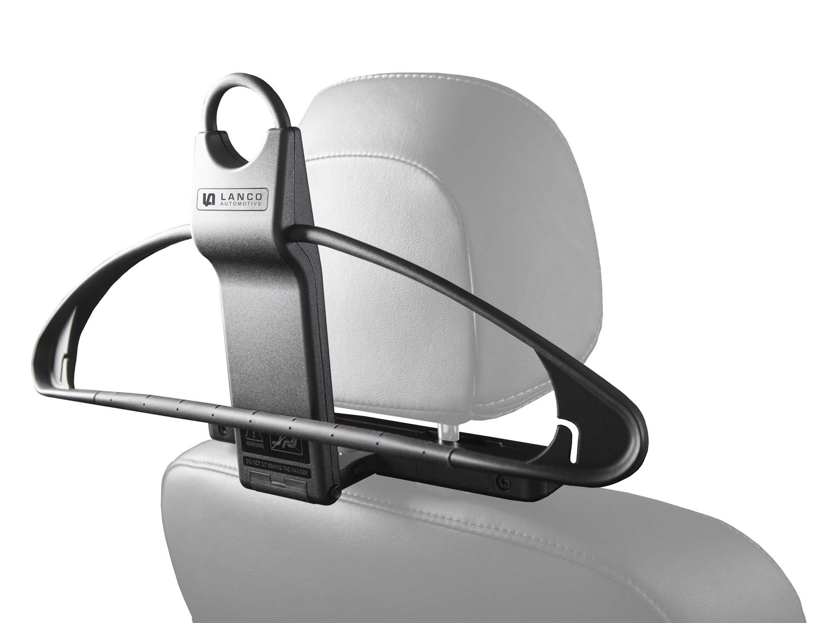 Lanco Automotive Premium Auto Kleiderbügel für die Kopfstütze, Kopfstützenbügel, PKW Kleiderbügel | klick System für schnelles Entnehmen von Lanco Automotive