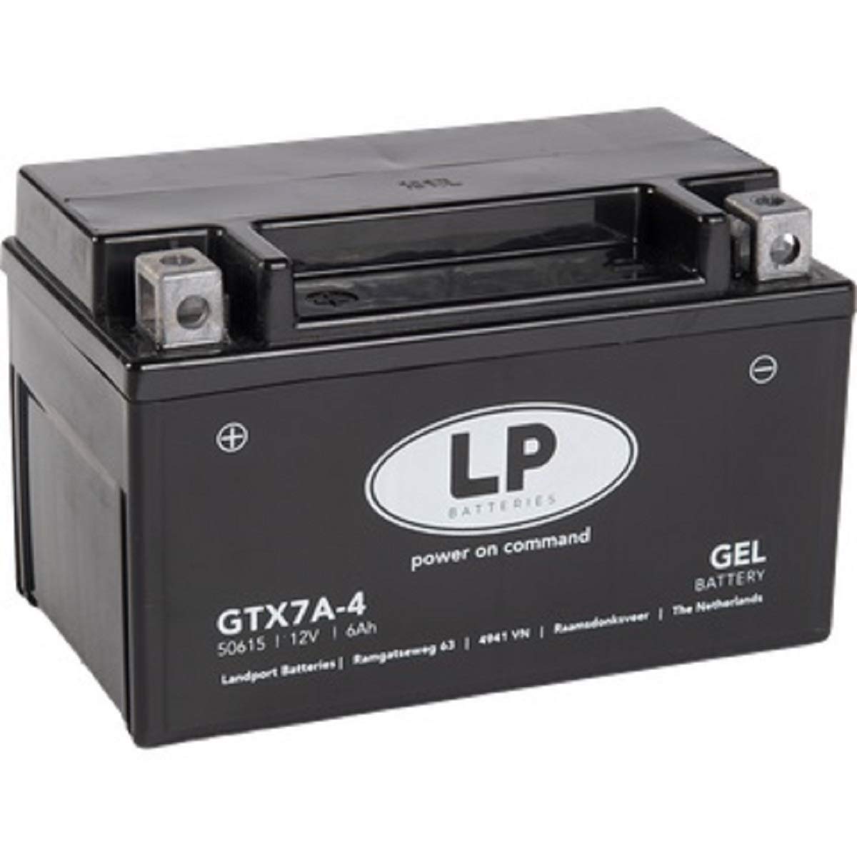 LANDPORT Gel Roller- u. Motorradbatterie GTX7A-4 (YTX7A-BS GEL) DIN 50615 von Landport