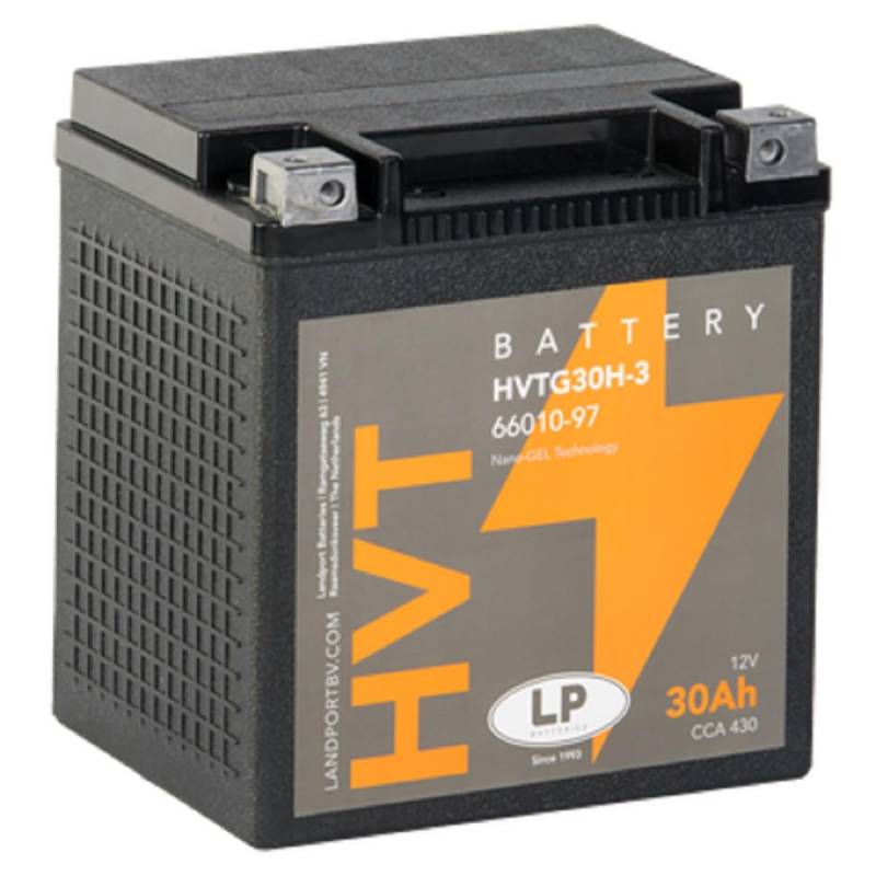 Landport HD Gel Batterie GHD30H-3 (YHD30HL-BS) 66010-97A 12V/30AH/CCA 430A von Landport
