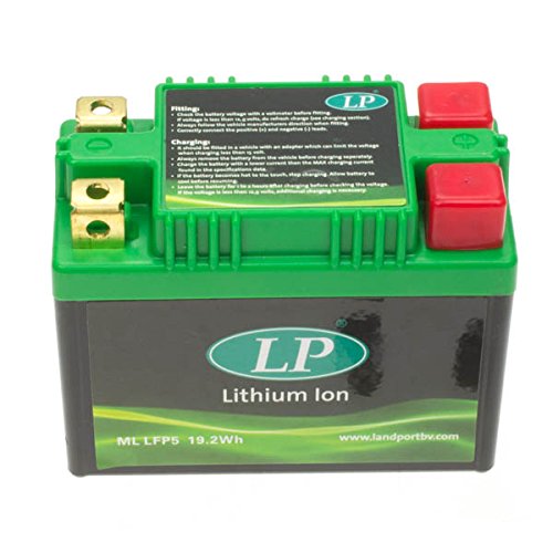 Landport ML LFP5 Lithium-Ionen Batterie, Schwarz (Preis inkl. EUR 7,50 Pfand) von Landport