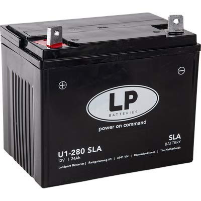 U1-280 SLA-AGM Technologie Rasenmäherbatterie 12V/24Ah280A absolut wartungsfrei von Landport