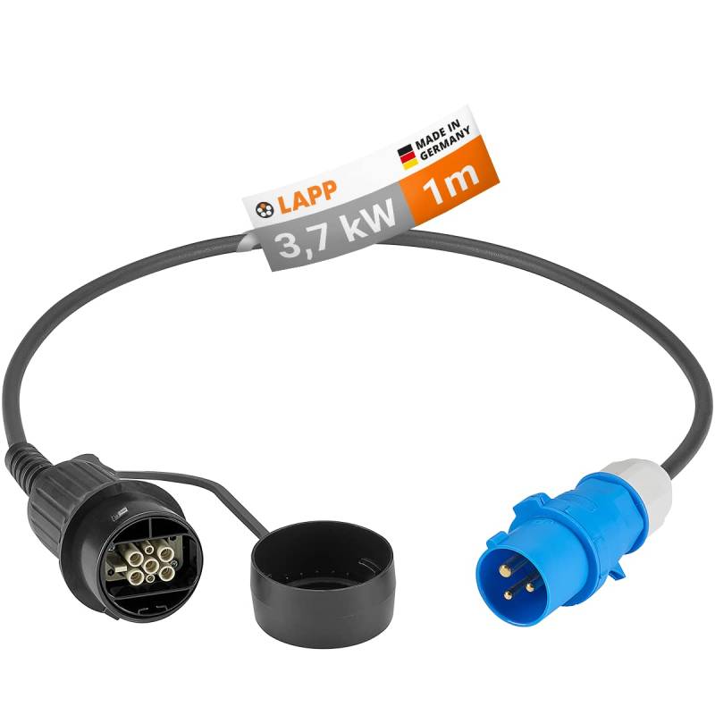 Lapp Mobility CEE Ladeadapter Universal / 3,7 kW / 16 A / 1- Phasing/für die Lapp Ladestation Universal von LAPP MOBILITY