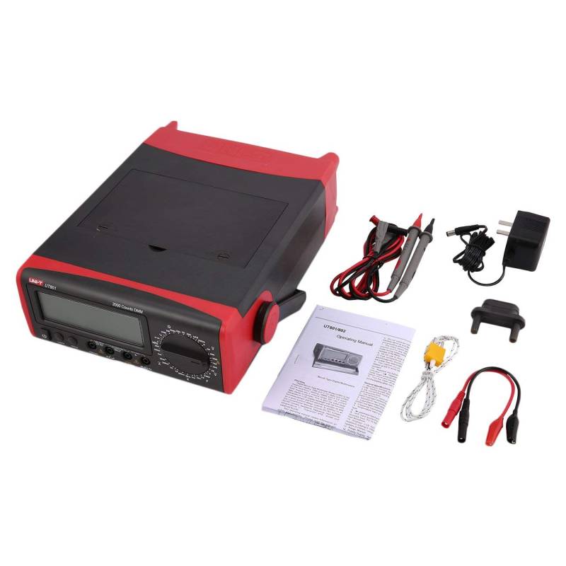 UNI-T UT801 Digitales Multimeter für Gleichstrom/Wechselstrom, Messgerät von UNI-TREND