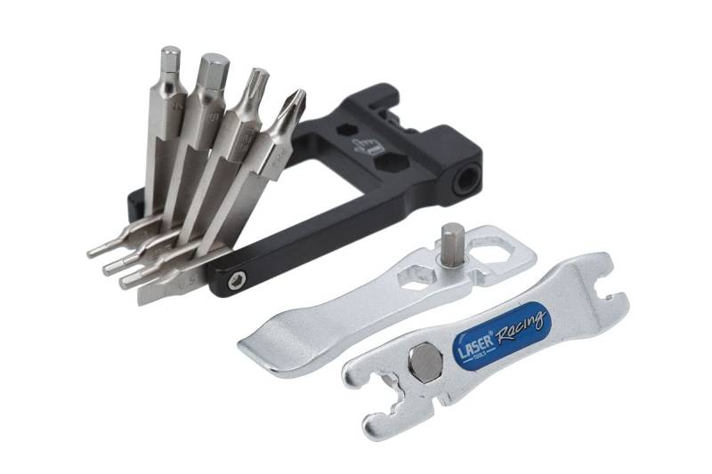 Laser Tools Racing 8166 LTR Alloy Folding Tool Kit von Laser Tools Racing