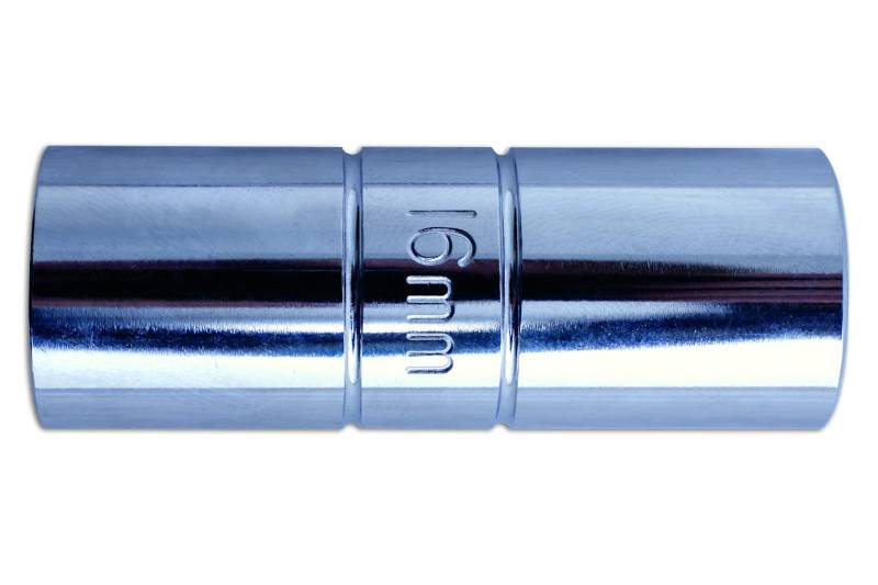 Laser 0100 Spark Bi-Hex Stecknuss für Zündkerzen, 16 mm von Laser