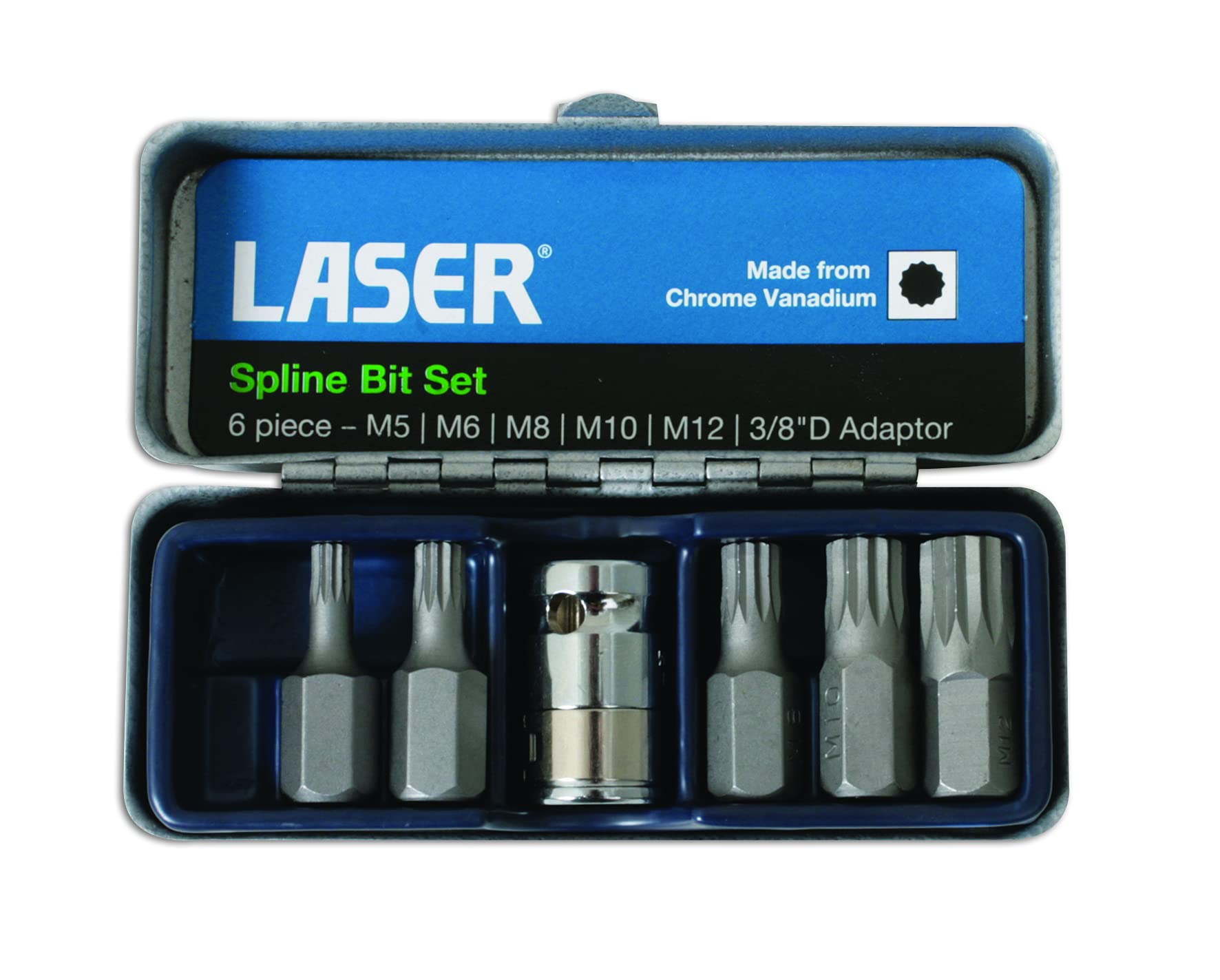 Laser 0592 Spline Bit Set 6pc Laser 0592 Spline Bit Set 6pc von Laser