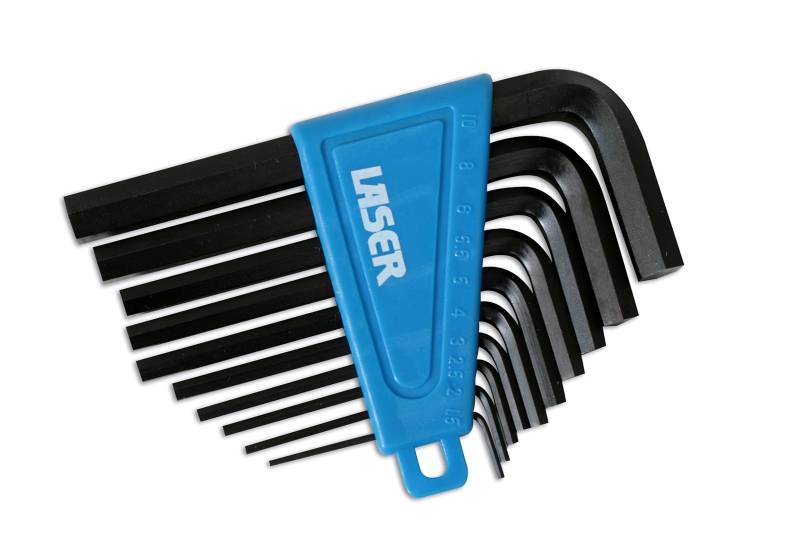 Laser 0952 Metric Hex Key Set 10pc von Laser