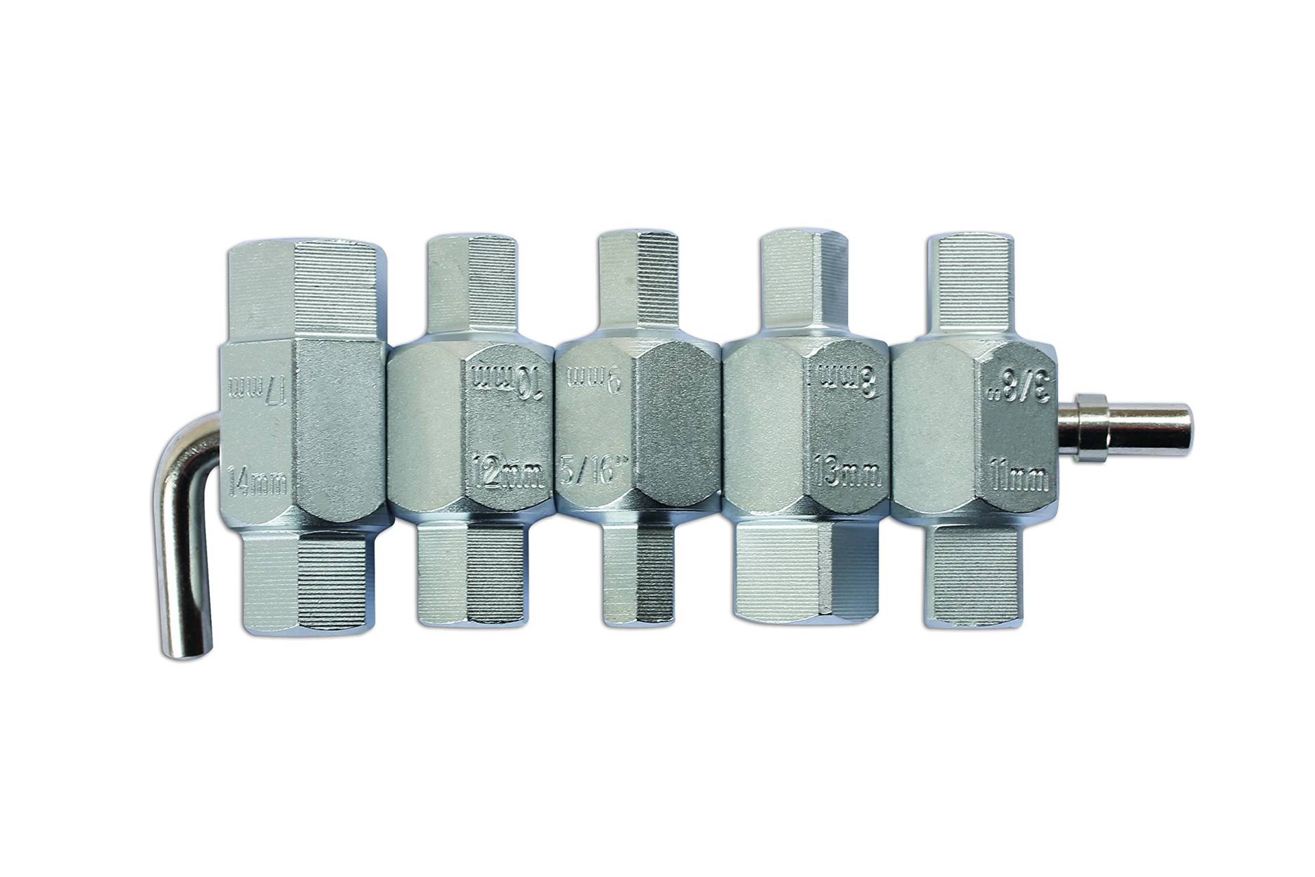 Laser 1580 Drain Plug Key Set 5pc Laser 1580 Drain Plug Key Set 5pc von Laser