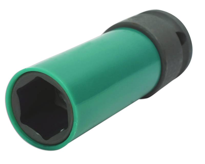 Laser 3702 3702 Leichtmetallfelgen-Radmutternuss – Druckluft 19 mm von Laser